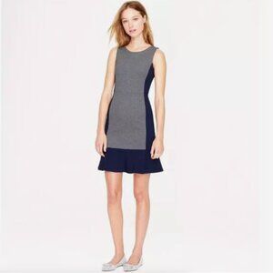 J.Crew Scuba Trumpet Dress 00